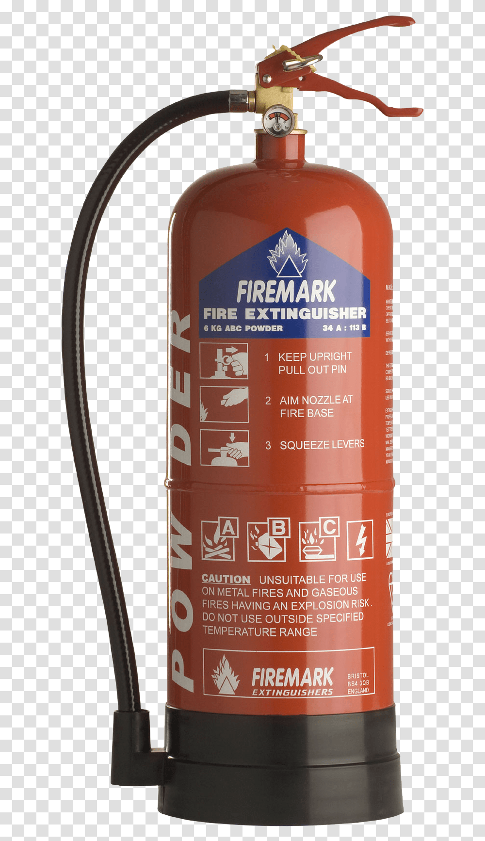 Banham Fire Extinguisher Dry Powder Water Fire Extinguisher, Text, Bottle, Gas Pump, Machine Transparent Png