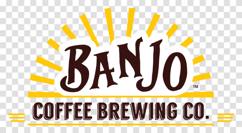 Banjo Coffee Shop, Label, Text, Word, Alphabet Transparent Png