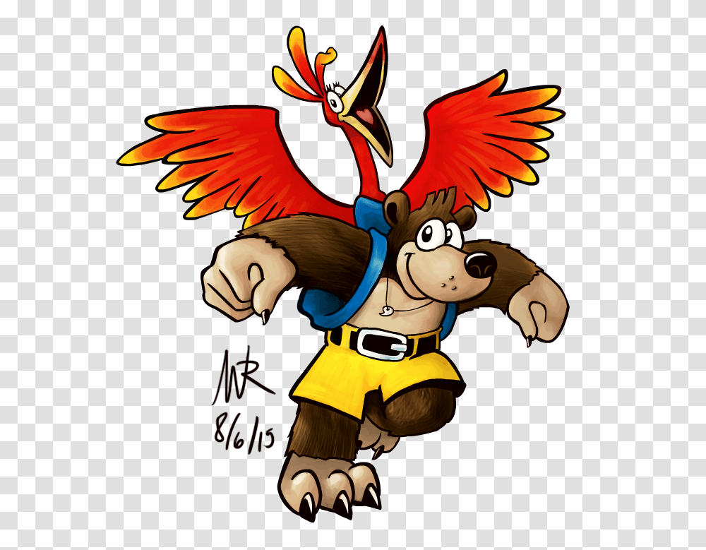 Banjo Kazooie For Smash, Costume, Bird, Animal, Face Transparent Png