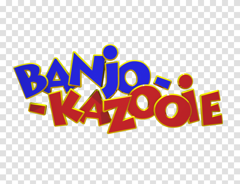 Banjo Kazooie Franchise Glitchwave Video Games Database Illustration, Text, Alphabet, Art, Graphics Transparent Png