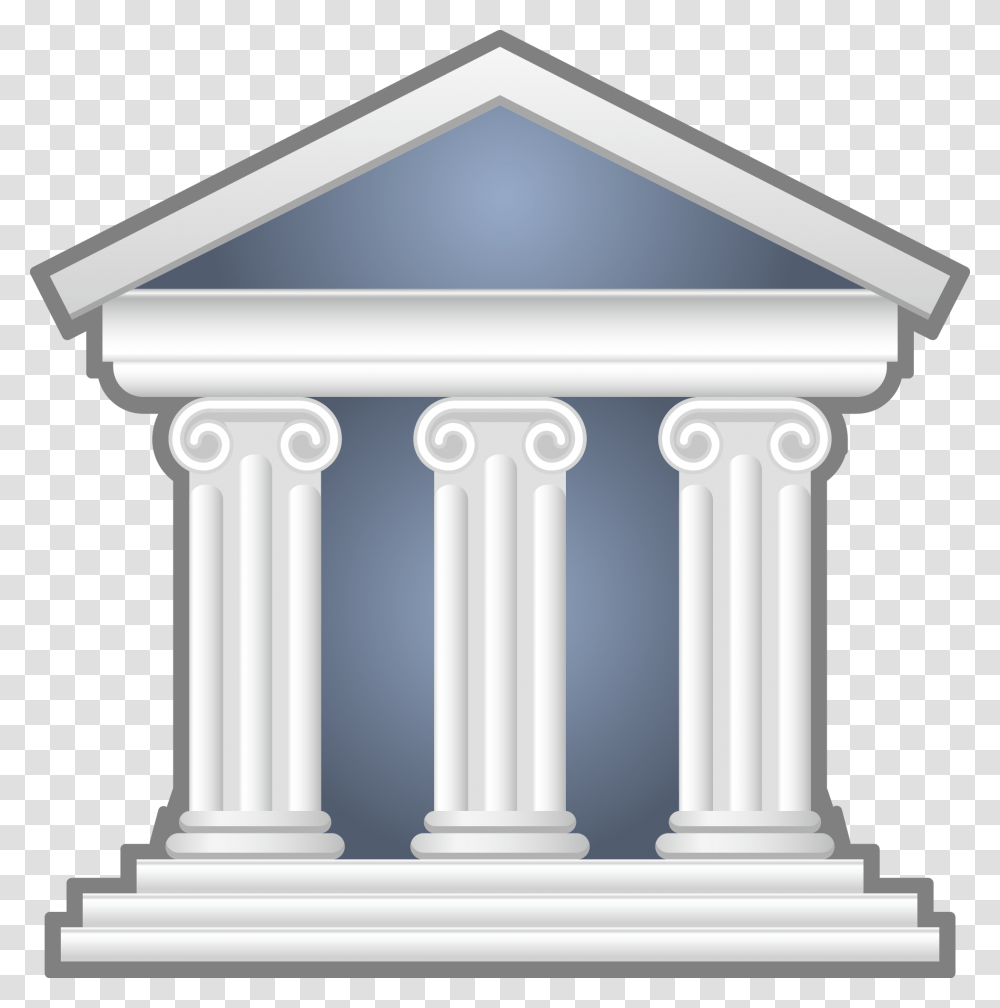 Bank, Architecture, Building, Pillar, Column Transparent Png