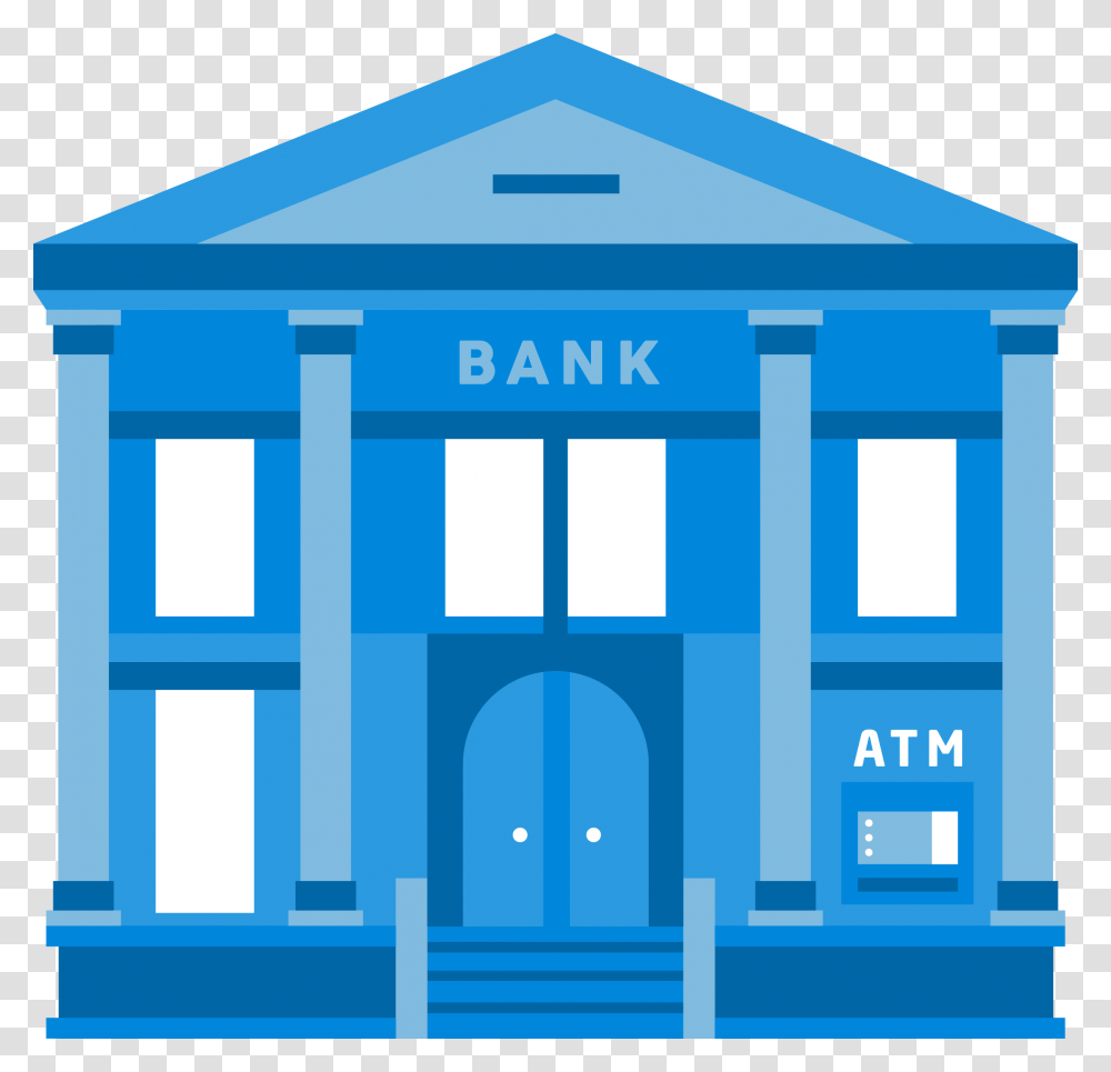Bank, Architecture, Gate, Postal Office, Word Transparent Png