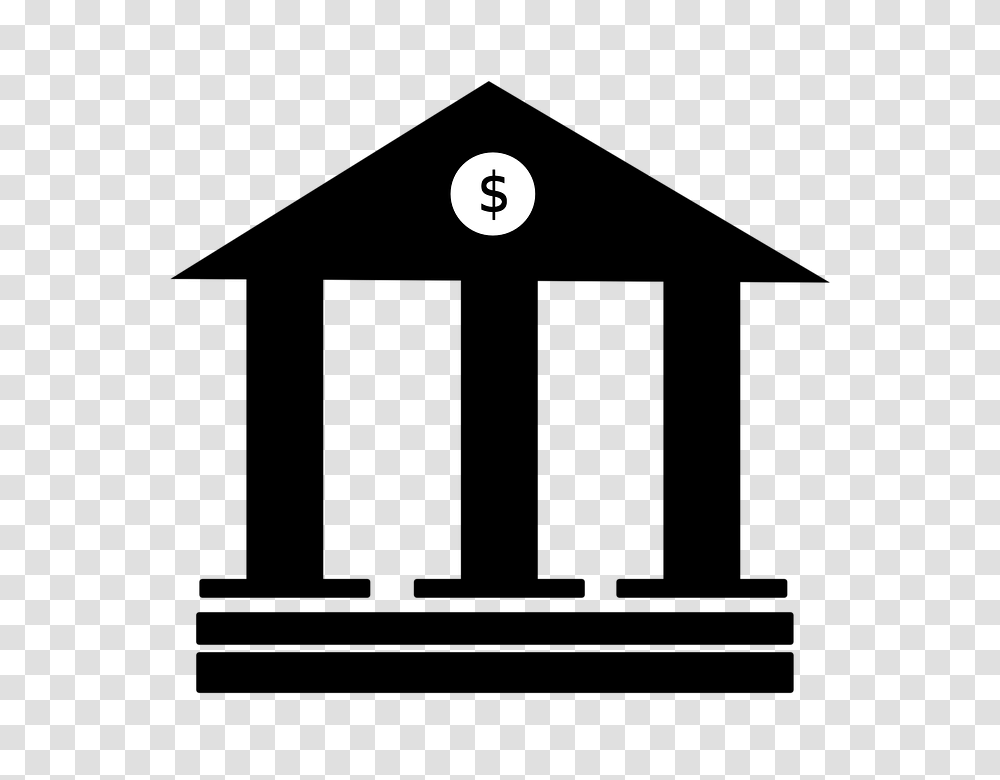 Bank, Architecture, Gray, Screen Transparent Png