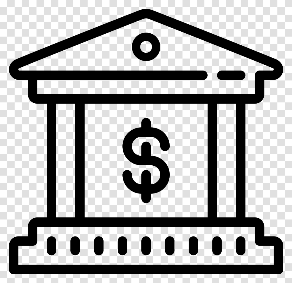 Bank Building Icon Draw A Cartoon Museum, Gray, World Of Warcraft Transparent Png
