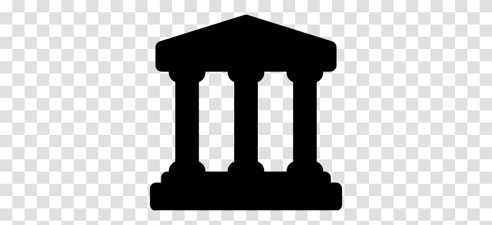 Bank Building With Columns Free Vectors Logos Icons, Gray, World Of Warcraft Transparent Png