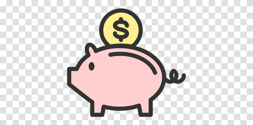Bank Clip Background Piggy Bank, Animal Transparent Png