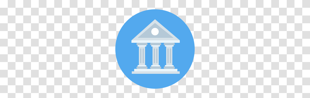 Bank Icon Flat, Architecture, Building, Pillar, Column Transparent Png
