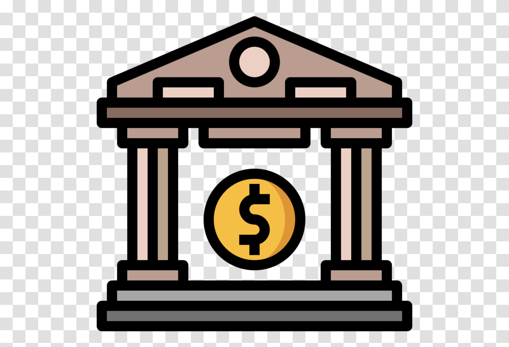 Bank Icon, Number, Alphabet Transparent Png