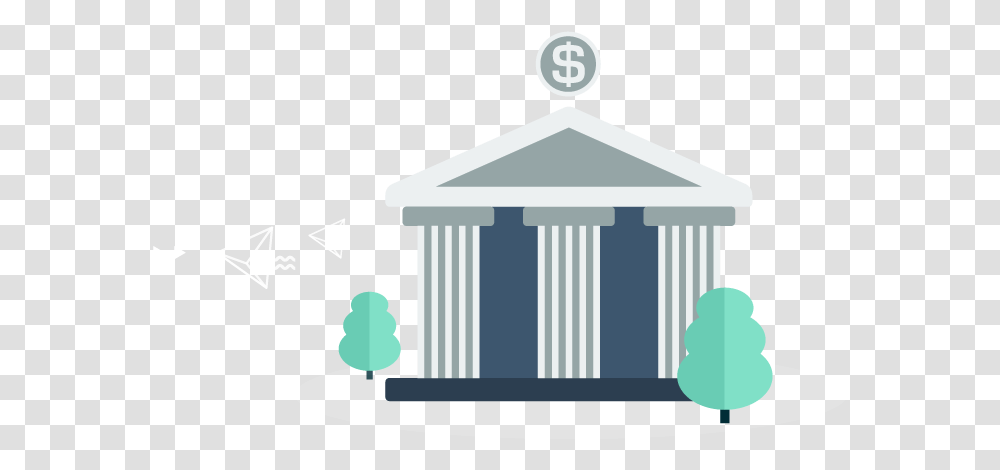 Bank Image Background Bank, Architecture, Building, Pillar, Mailbox Transparent Png