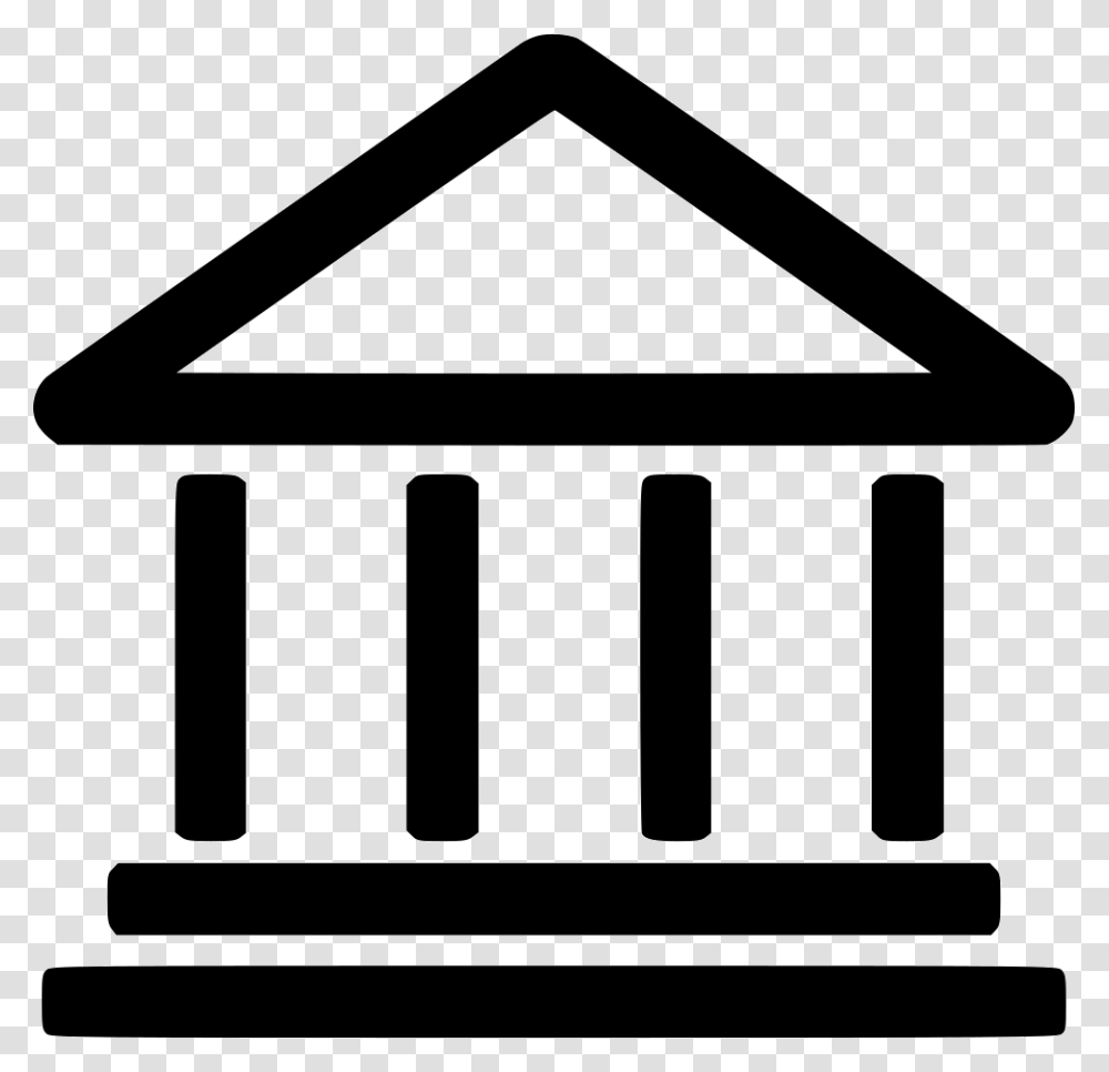 Bank Money Simple Glyph Banking Icon Free Download, Stencil, Triangle, Label Transparent Png