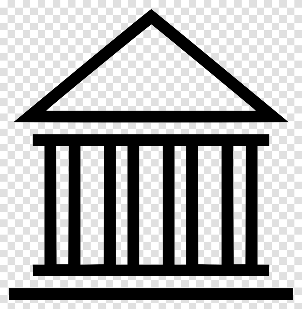 Bank Temple Museum Pantheon Icon Free Download, Building, Pillar, Architecture Transparent Png