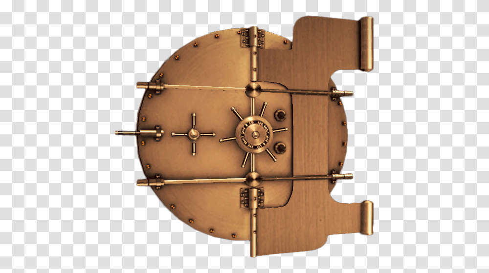 Bank Vault, Tool, Clock, Analog Clock, Wall Clock Transparent Png