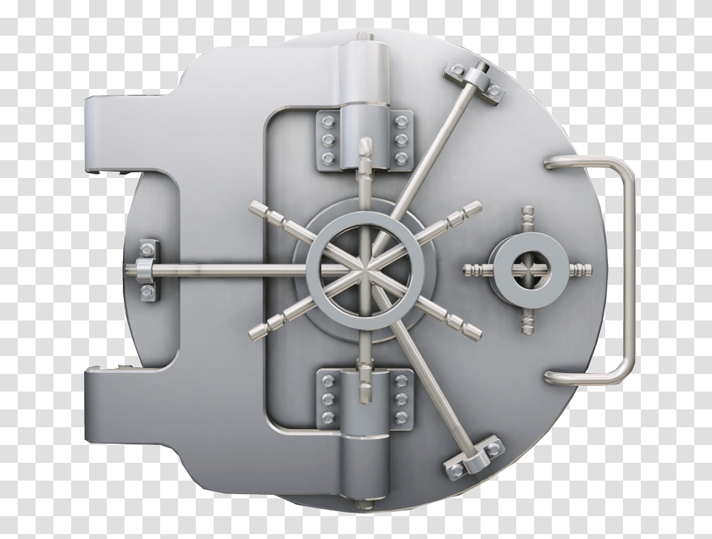 Bank Vault, Tool, Machine, Sink Faucet, Analog Clock Transparent Png