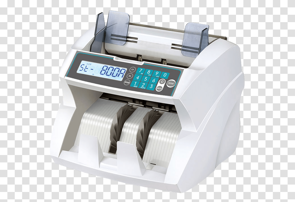 Banknote Counter Money Counter Machine Kenya, Printer, Box Transparent Png