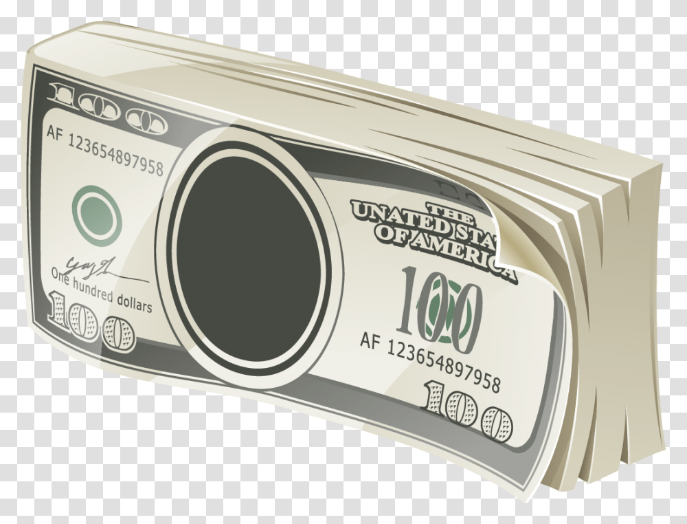 Banknote, Electronics, Tape Player, Stereo, Radio Transparent Png