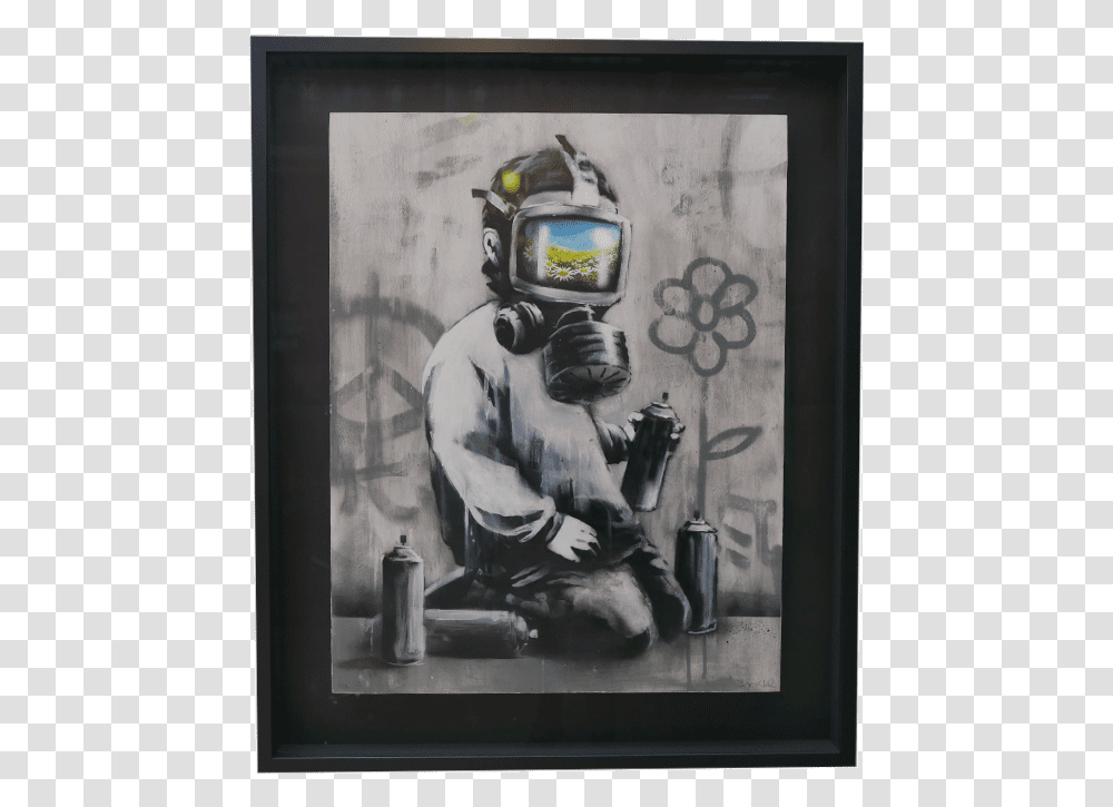 Banksy Bloomin Kids, Person, Human, Helmet Transparent Png