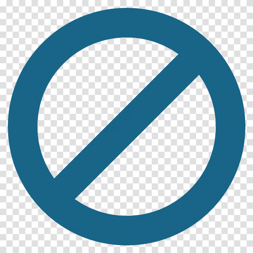 Banned Icon, Word, Alphabet Transparent Png