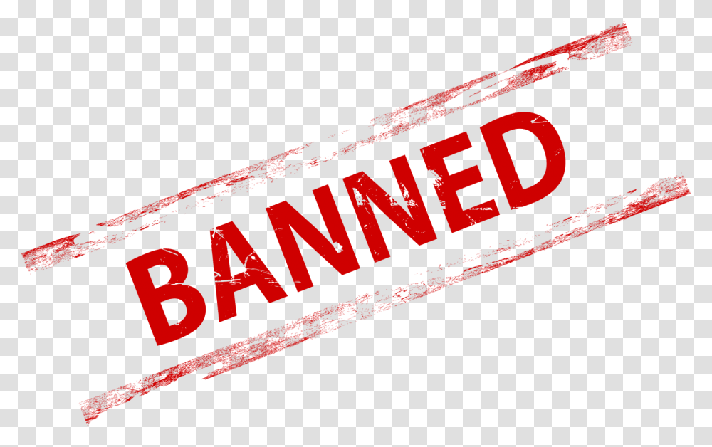 Banned Stamp Banned Sign Background, Word, Sash, Alphabet Transparent Png