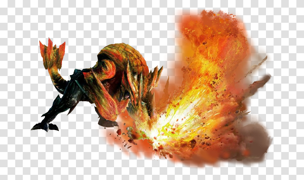 Bannedlagiacrus Monster Hunter Raging Brachydios, Dragon, Bonfire, Flame, Sweets Transparent Png