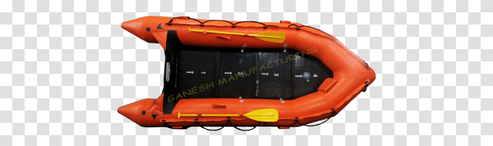 Banner 1 Inflatable Rubber Boat Orange, Vehicle, Transportation, Watercraft, Kayak Transparent Png