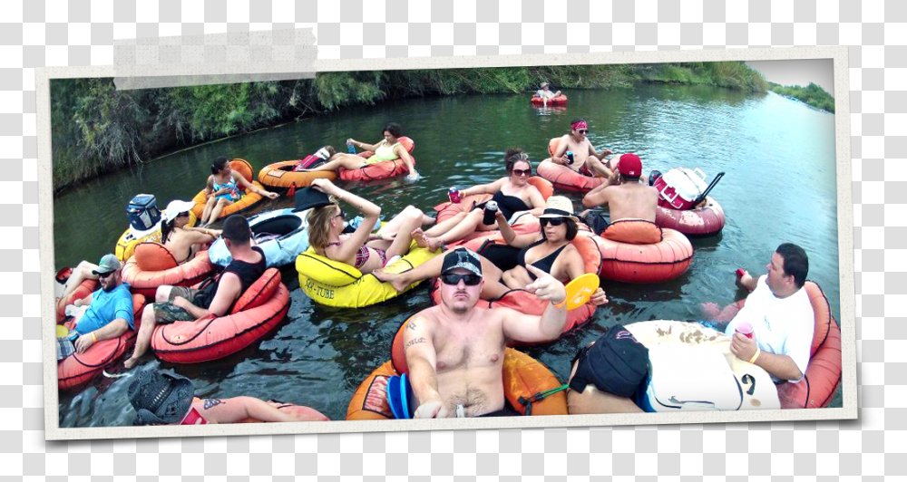 Banner 1 River Tubing Flyer, Water, Person, Sunglasses Transparent Png