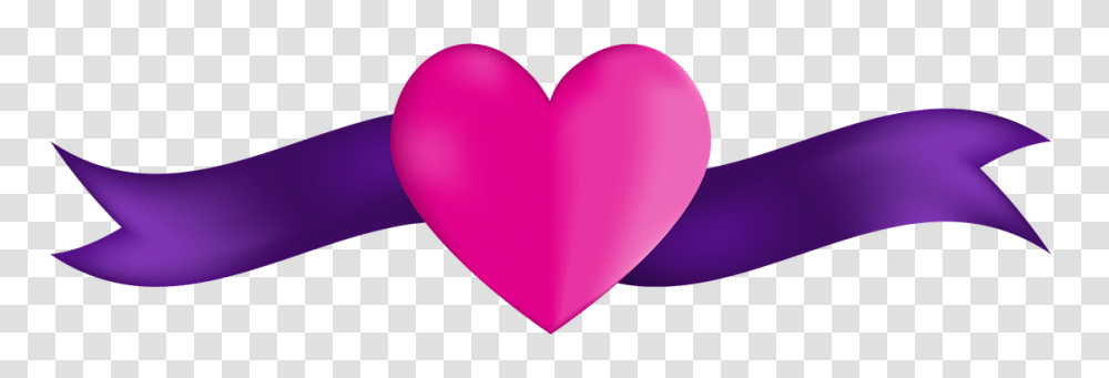 Banner Person, Heart, Purple, Balloon Transparent Png
