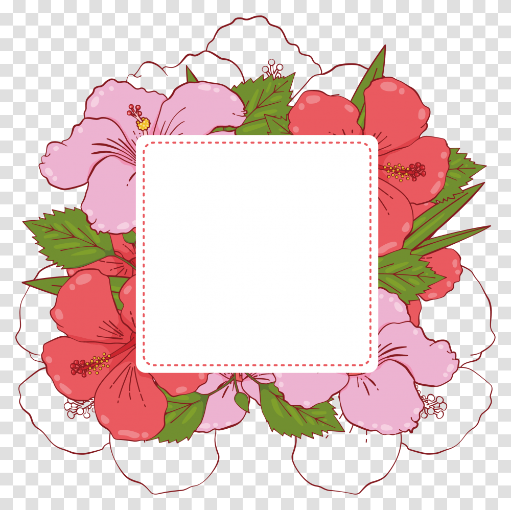 Banner Background Frame, Plant, Floral Design Transparent Png