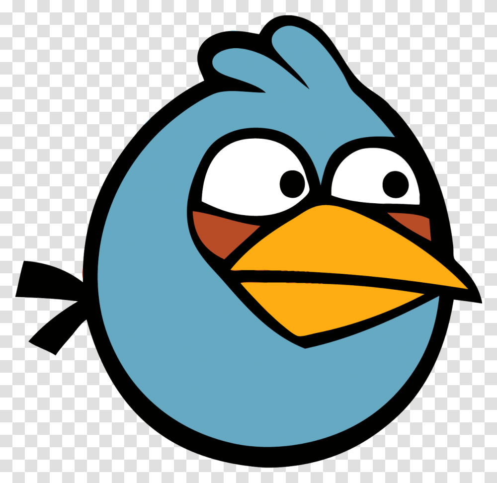 Banner Black And White Download Anger Clipart Angry Angry Bird Blue Bird Name, Angry Birds Transparent Png