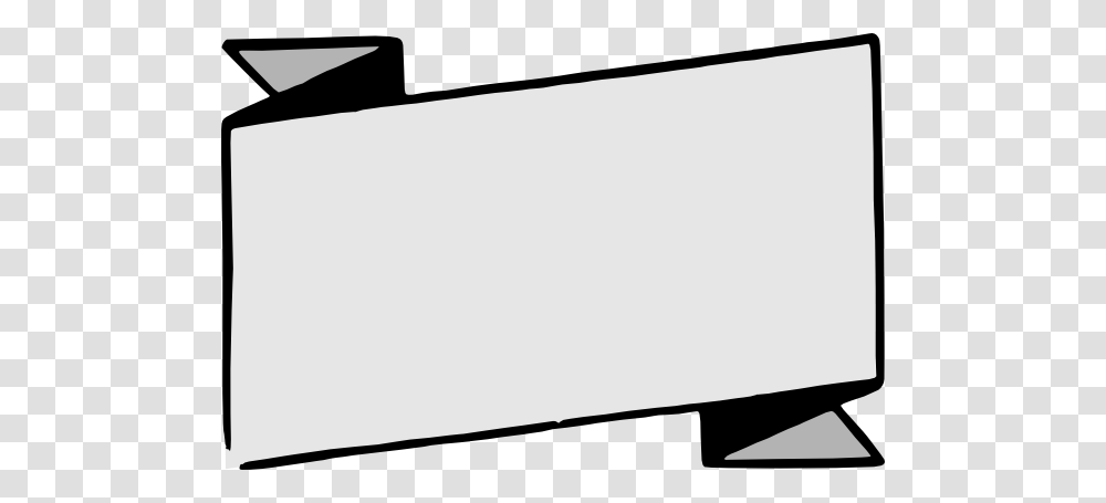 Banner Blank Clip Art, Screen, Electronics, White Board, Projection Screen Transparent Png