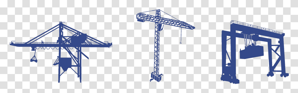 Banner Cle Thc Cartoon Crane Container, Construction Crane, Cross Transparent Png