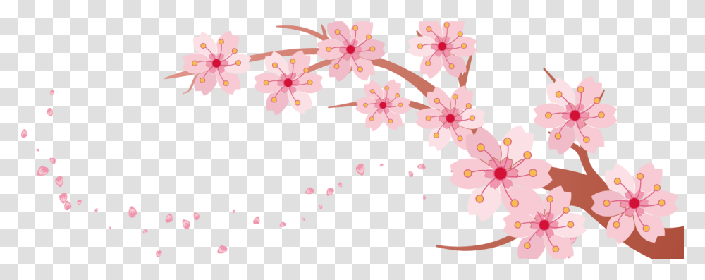 Banner Clip Art Cherry Blossom Banner Template, Floral Design, Pattern, Plant Transparent Png