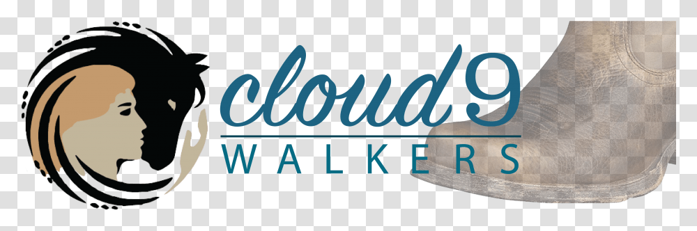Banner Cloud 9 Walkers Logo, Word, Alphabet, Person Transparent Png