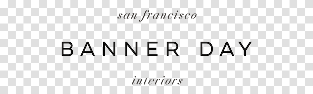 Banner Day San Francisco Interior Designer Calligraphy, Alphabet, Number Transparent Png