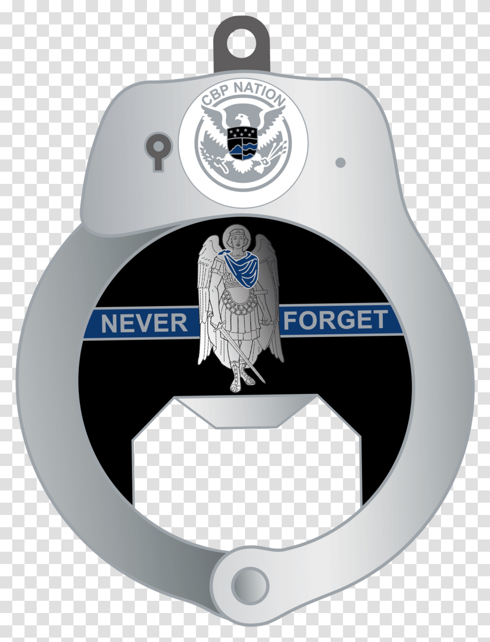 Banner Download Handcuff Single Challenge Coin Not Handcuff Challenge Coin, Logo, Trademark, Helmet Transparent Png