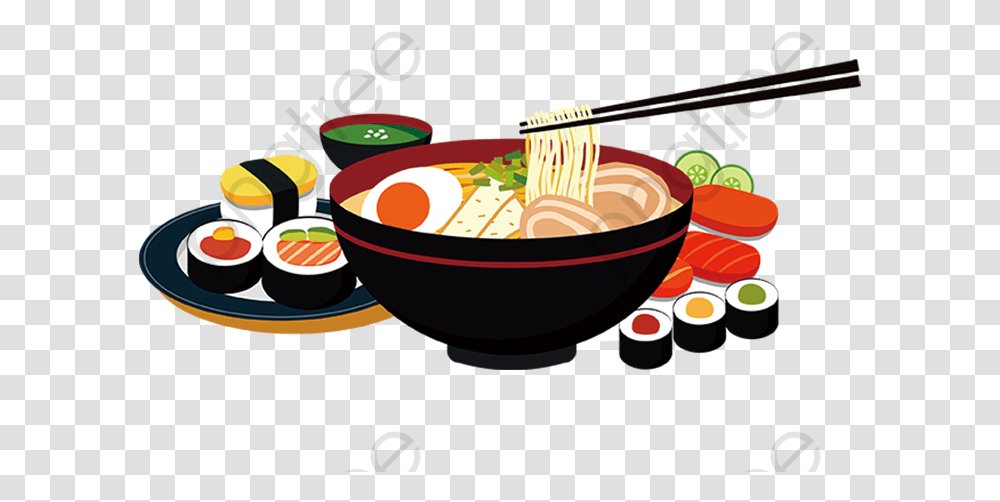 Banner Fast Food Background, Bowl, Dish, Meal, Noodle Transparent Png
