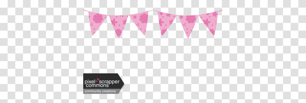 Banner Flag Graphic Party Supply, Purple, Icing, Cream, Cake Transparent Png