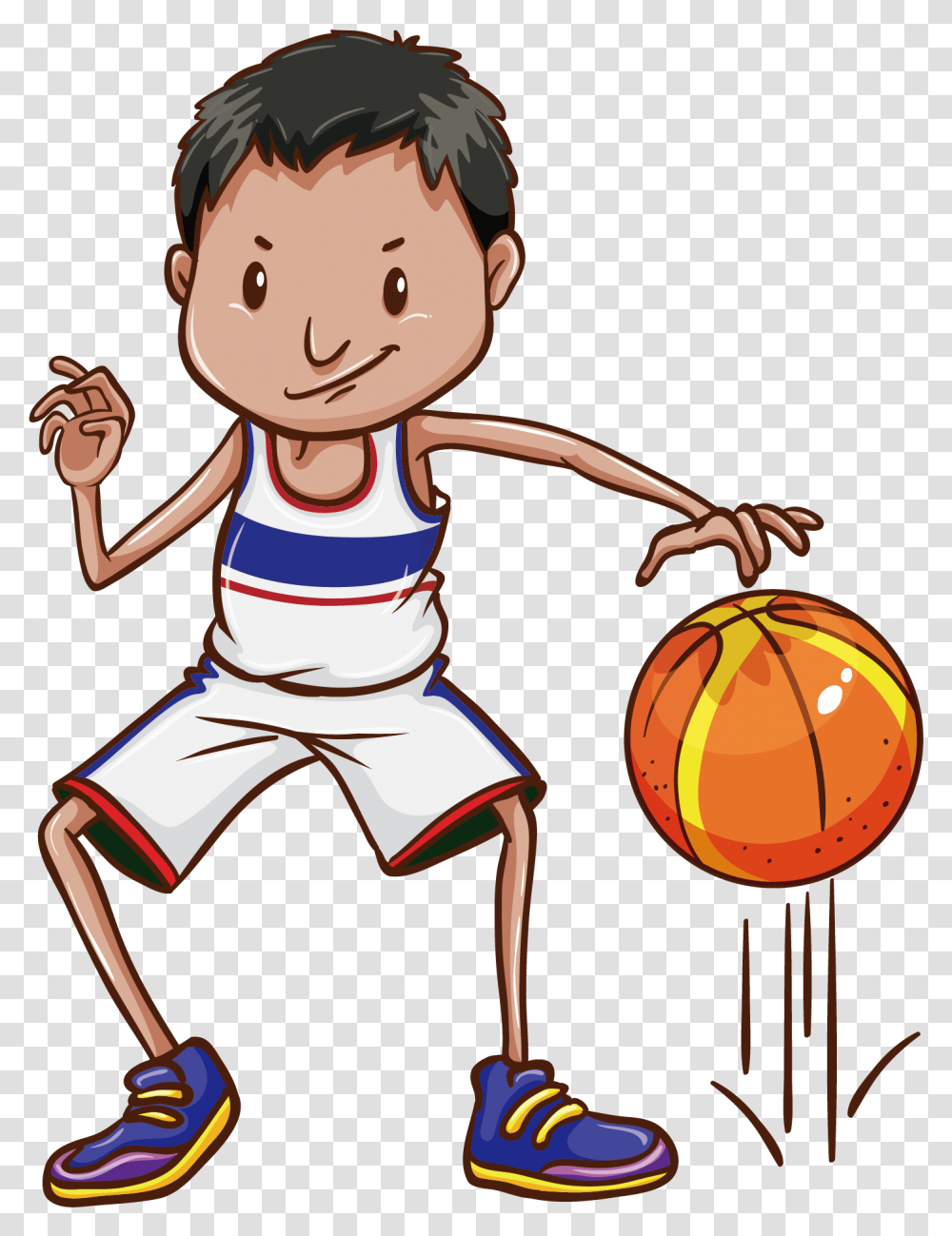 Banner Free Bouncing Basketball Clipart Bounce A Ball, Costume, Girl, Female, Toy Transparent Png