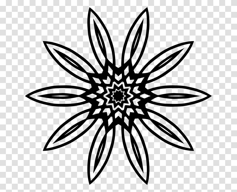 Banner Free Stock Drawing Abstract Flower Dibujos De Artes Plasticas Abstractos, Gray, World Of Warcraft Transparent Png