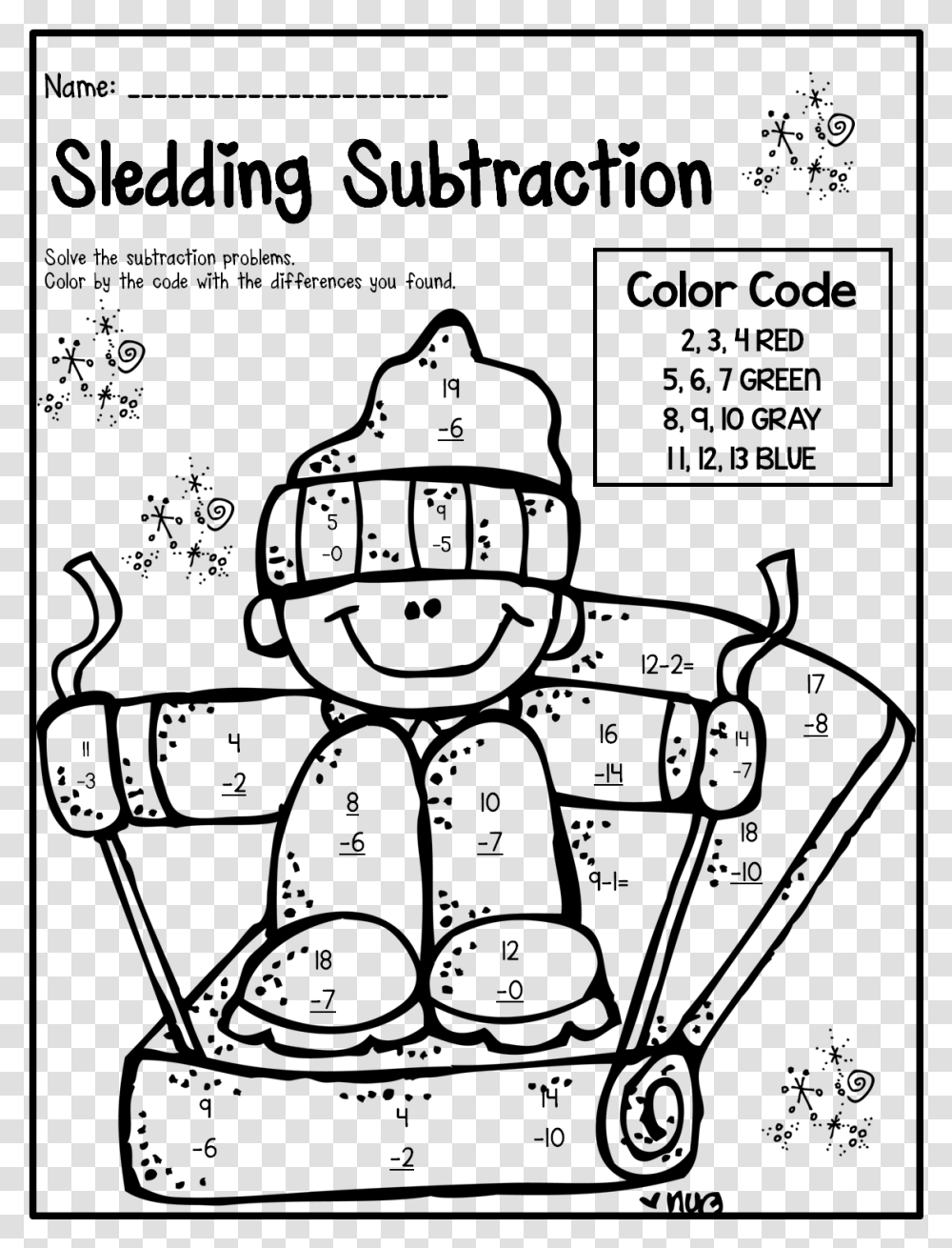 Banner Free Winter Holiday Worksheets Myscres Snow 1st Grade Math Coloring Worksheets Christmas, Gray, World Of Warcraft Transparent Png