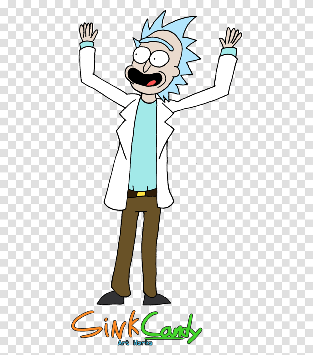 Banner Freeuse Library Rick Drawing Human Cartoon, Person, Costume, Standing Transparent Png