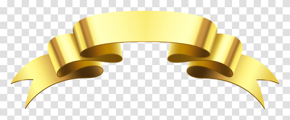 Banner Gold Clip, Lamp, Scroll, Cuff, Cushion Transparent Png