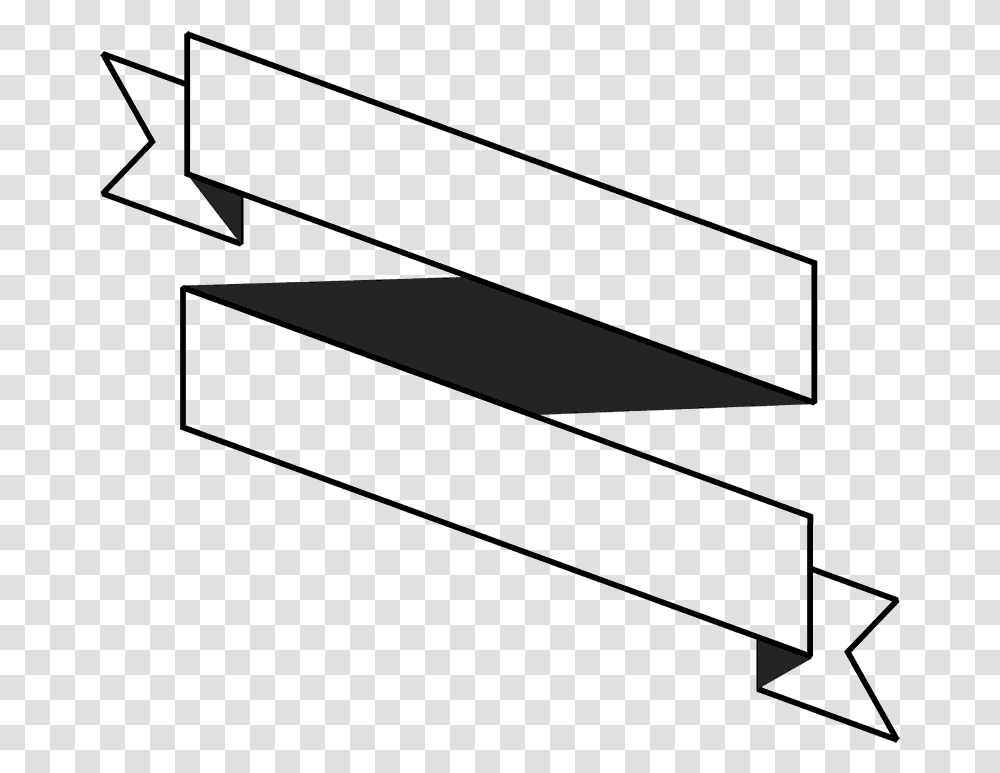 Banner Outline, Bow, Weapon, Tabletop, Furniture Transparent Png