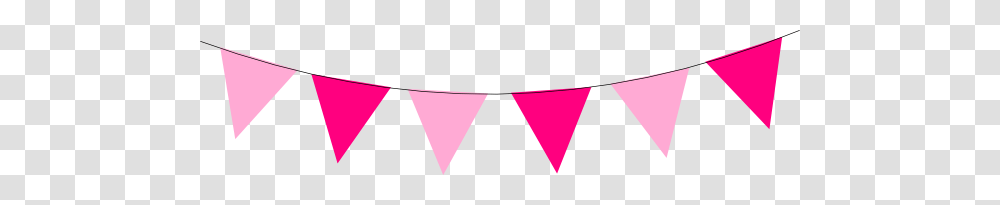 Banner Pink, Triangle, Purple, Heart, Tabletop Transparent Png