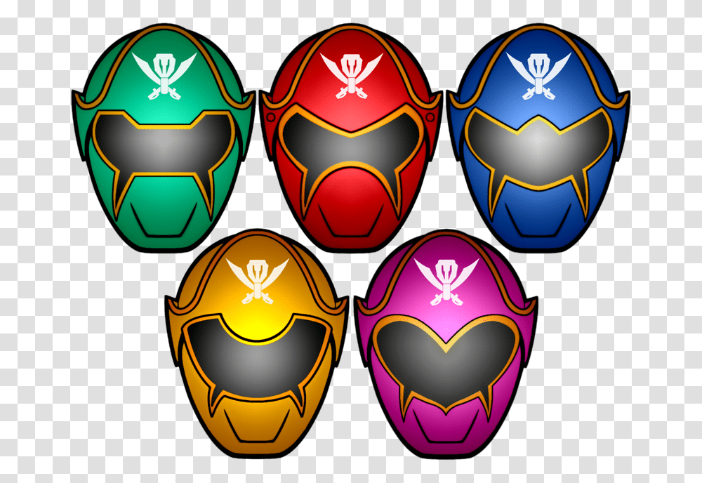 Banner Power Rangers Mask Clipart Power Rangers Super Megaforce Mask, Soccer Ball, Team Sport, Sports, Egg Transparent Png
