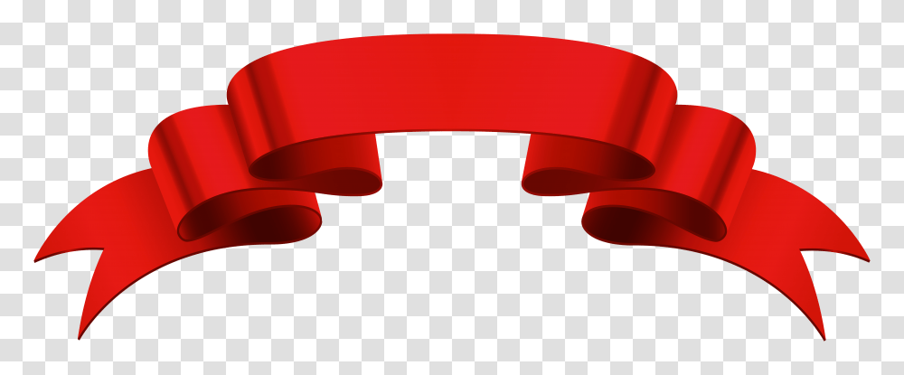 Banner Red Clip, Pillow, Cushion, Couch, Furniture Transparent Png