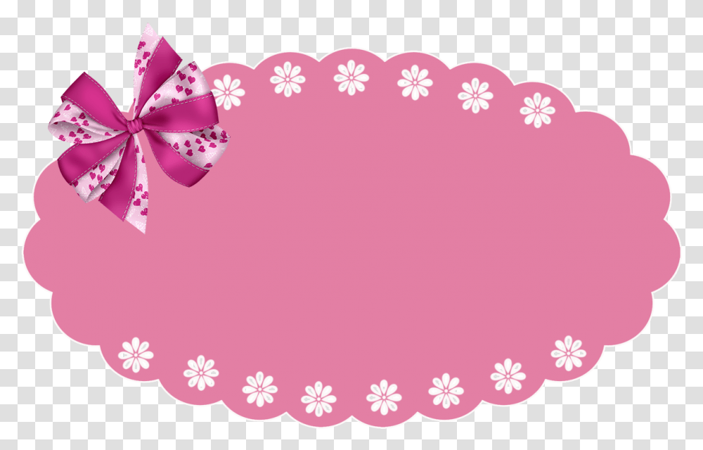 Banner Rosa, Diaper, Oval Transparent Png