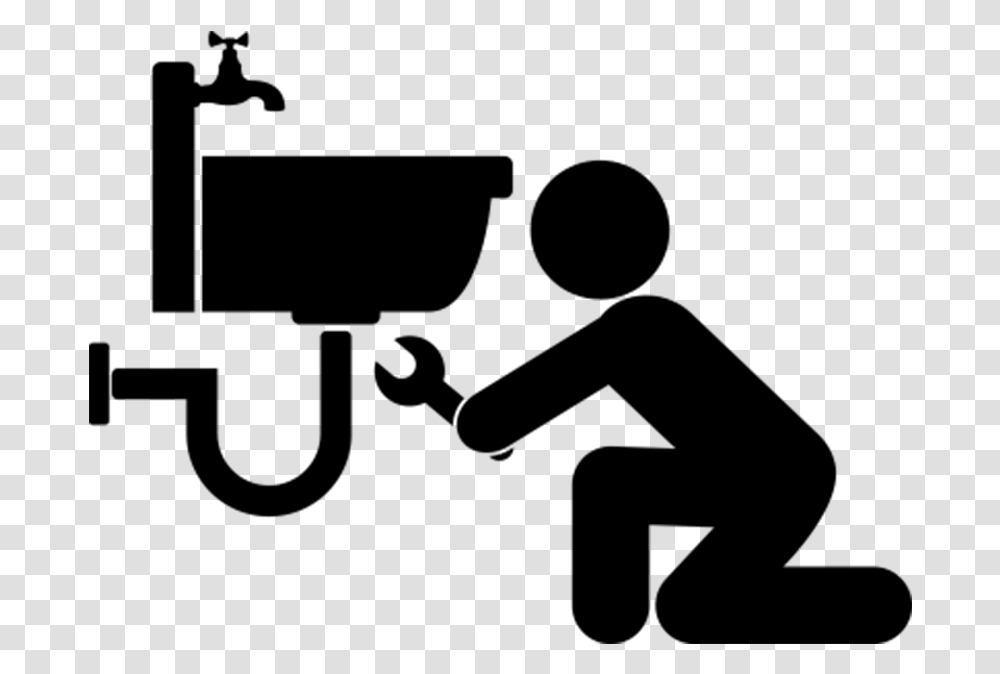Banner Royalty Free Stock Ghiza Plumbing Plumber Clipart Black And White, Gray, World Of Warcraft Transparent Png