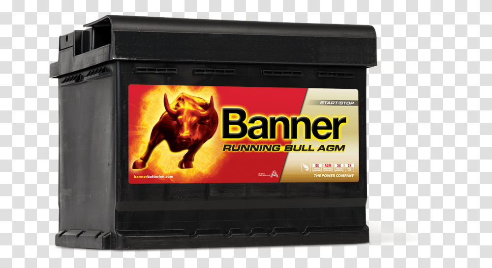 Banner Running Bull Agm 560 Banner Batteries, Screen, Electronics, Monitor, LCD Screen Transparent Png
