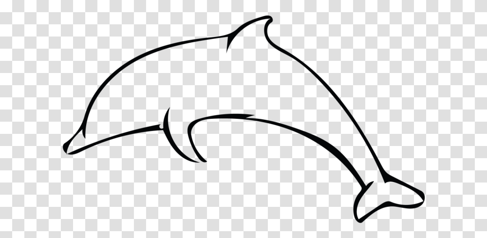 Banner Simple Dolphin Outline Animalcarecollege Info Dolphin Outline Black And White, Sea Life, Sunglasses, Shark, Fish Transparent Png