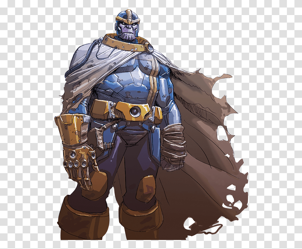 Banner Stock Avengers Svg Thanos Infinity Gauntlet Concept Art, Person, Helmet, People Transparent Png